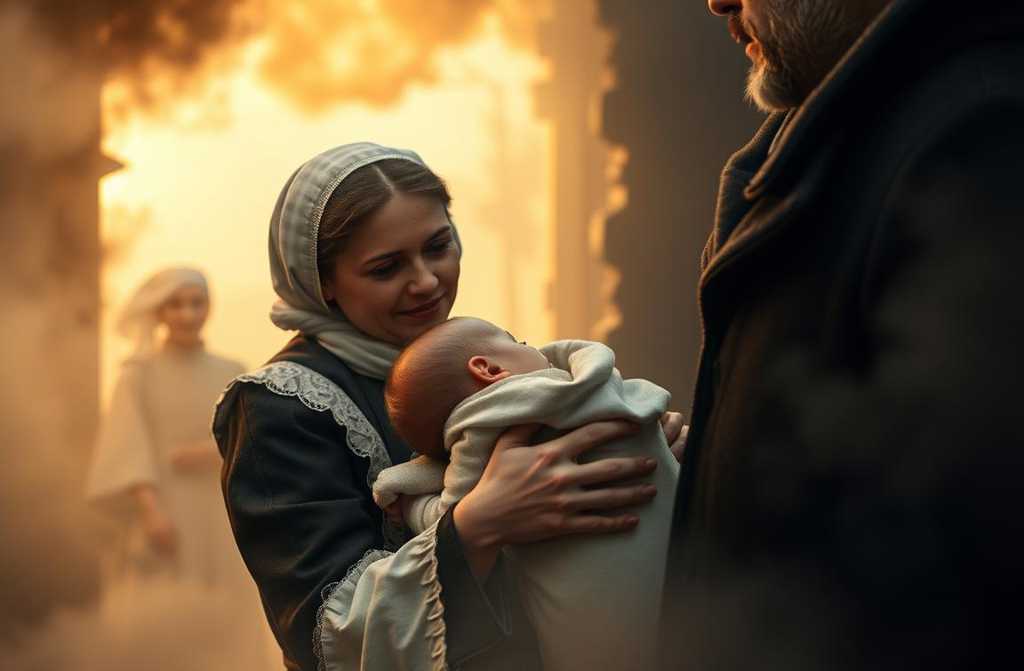 Pożar wybuchł w pałacu — ale to, co wyciągnęła pokojówka, zostawiło wszystkich bez słów.