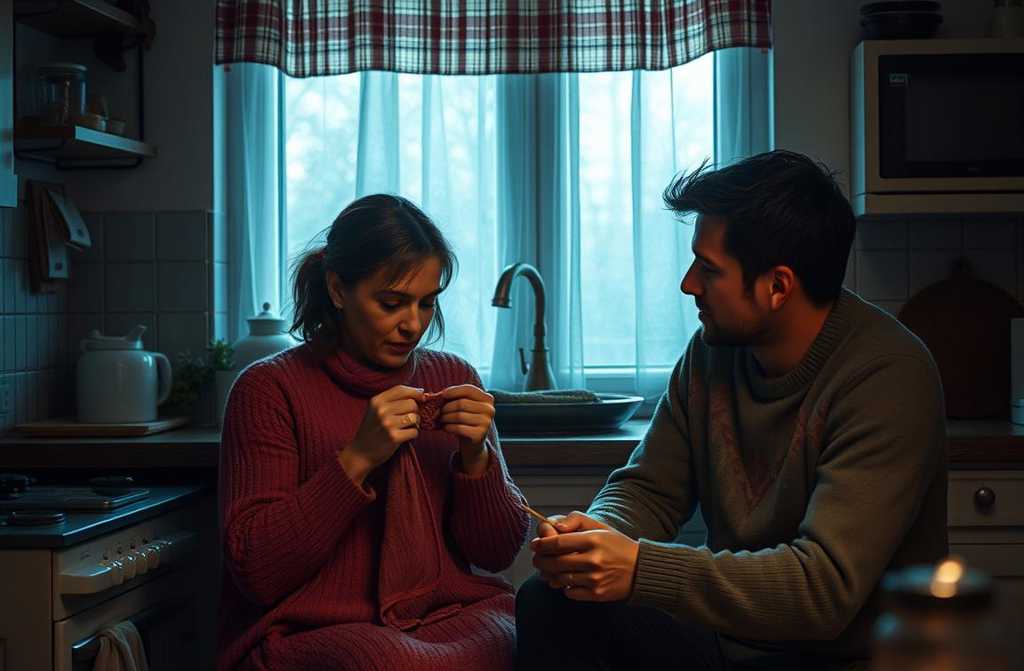 – Mówiłam ci przecież – gdzie pieniądze poszły, tam i kolację masz! A przy okazji śniadanie też – oświadczyła żona i usiadła w fotelu z drutami