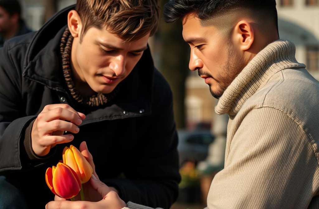 Taksówka zatrzymała się przed bramą cmentarza. Młody mężczyzna, który z niej wysiadł, podszedł do kobiety sprzedającej kwiaty.
