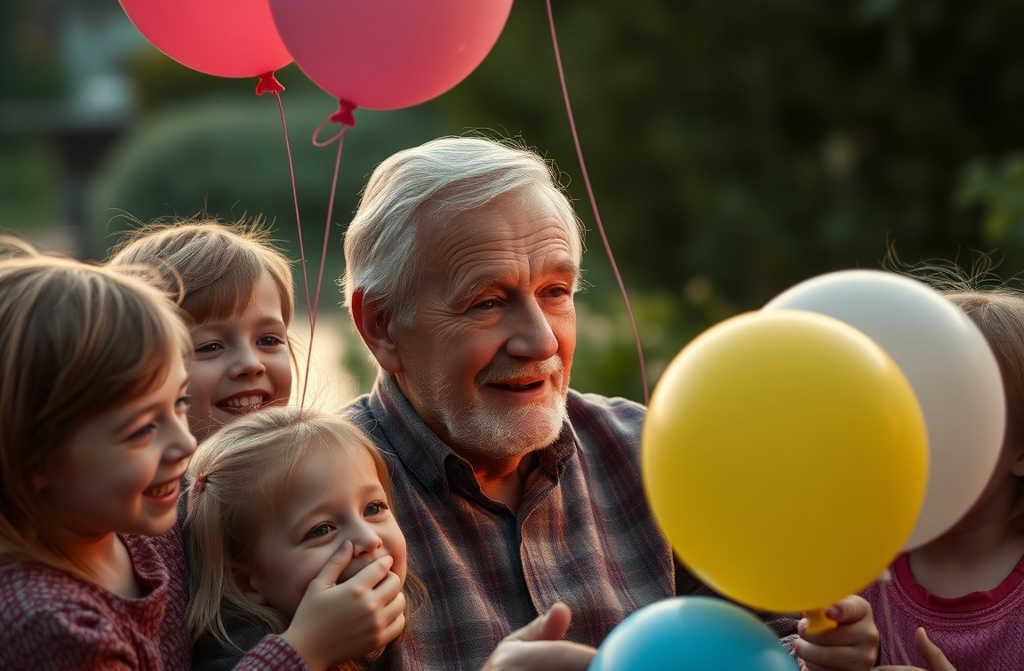 Przyszedł do swoich siedemdziesięciu lat, wychowując troje dzieci. Sam. Żona zmarła trzydzieści lat …