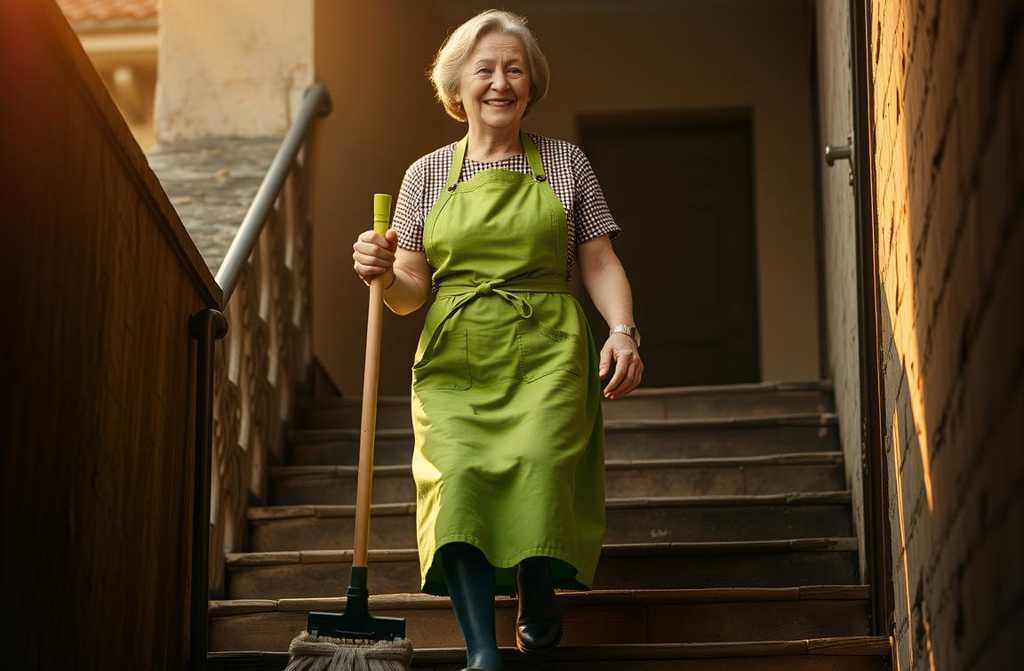 Ela zmywała schody starych bloków, by zapewnić przyszłość synowi, którego wychowywała samotnie, lecz…