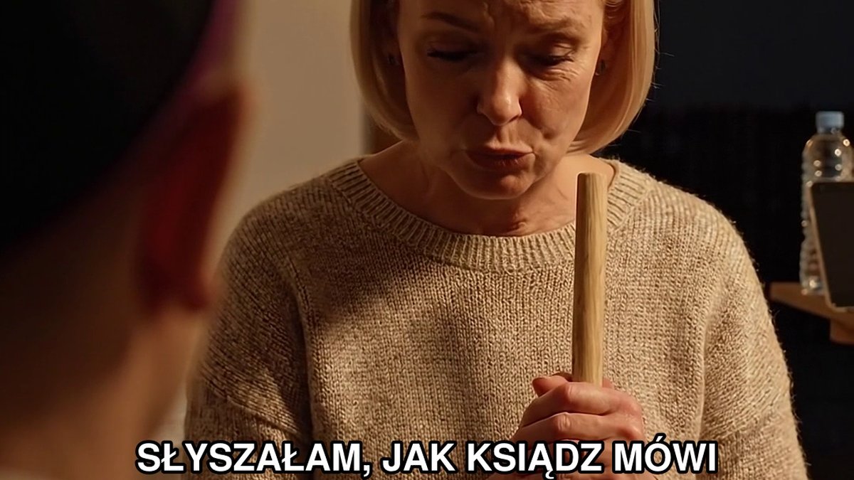 Kartka po egzaminie z parafii świętego Wojciecha