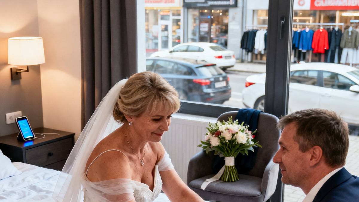 Zaraz nie do wesela, tylko do rozwodu, pomyślałem, kiedy Marta pierwszy raz zobaczyła Bruna na kołdrze