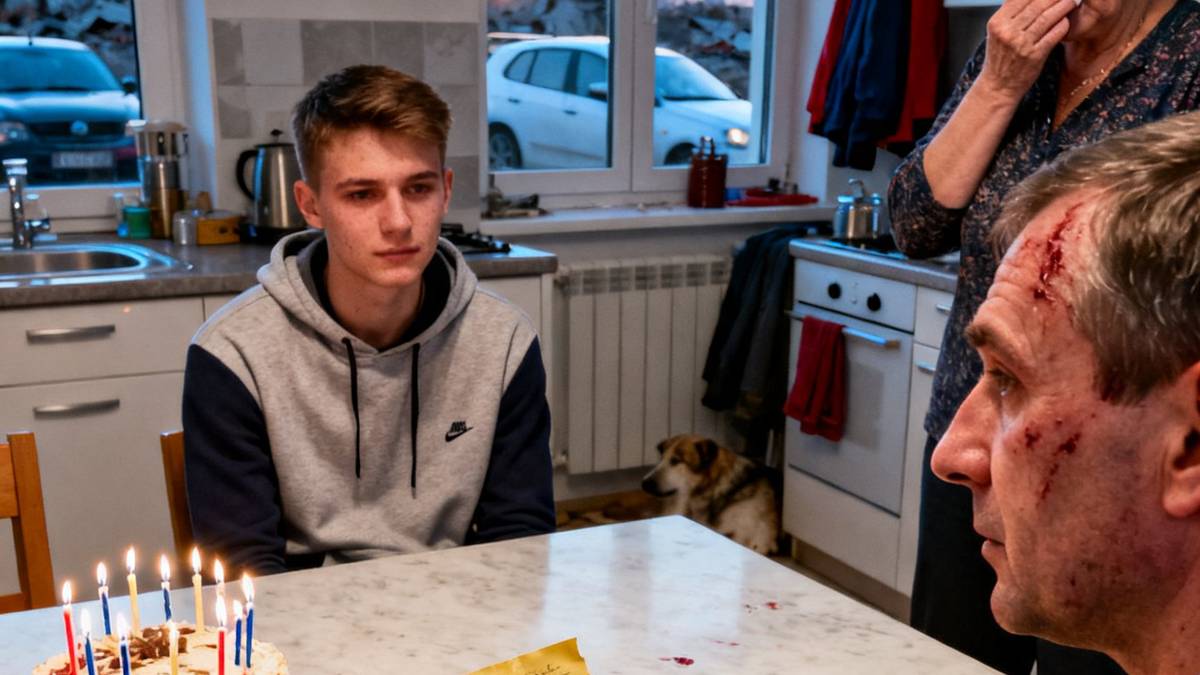 Osiemnaście świec i list sprzed osiemnastu lat