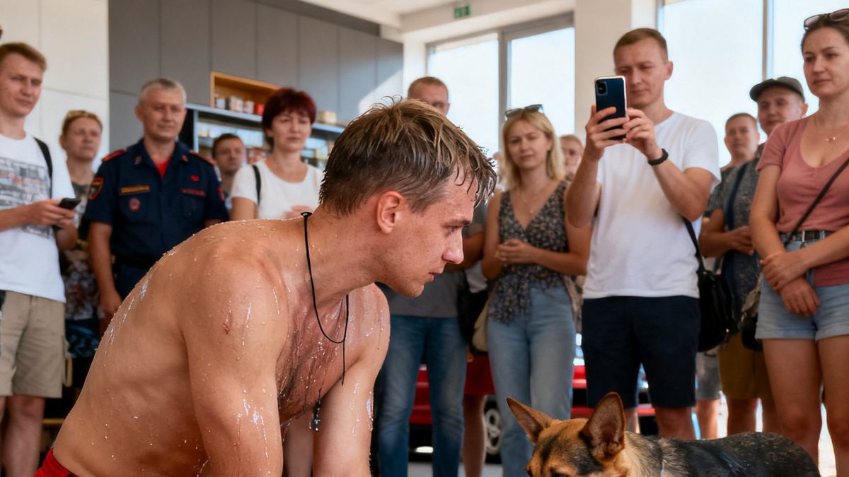 Pies, który nie przestawał szczekać na Bałtyk