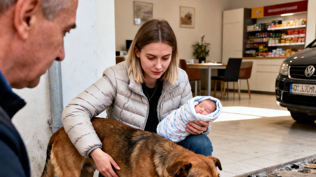 Wilczyca ze śmietniska przy Kwiatowej